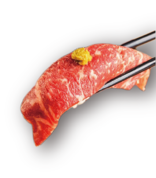 和牛の肉寿司